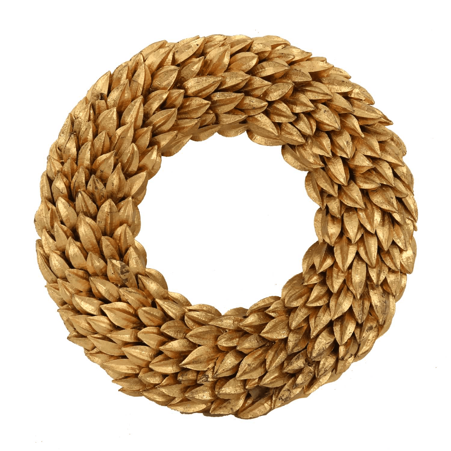 Coroncina glitter oro cm ø30h5,5