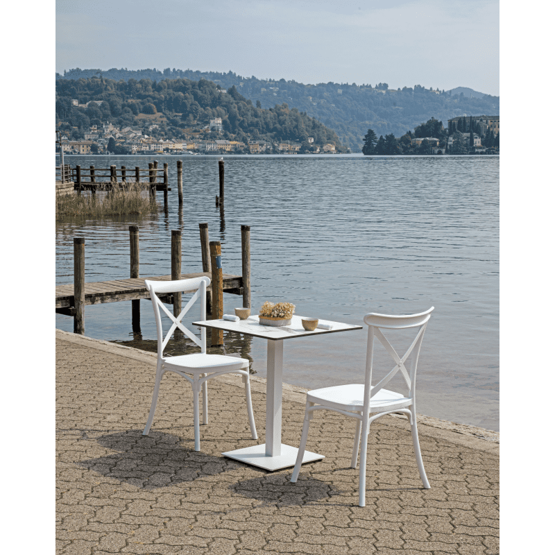 Piano In Hpl 70 X 70 Colore Marmo Moia